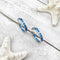Luxury silver and opal rings inspired by the ocean