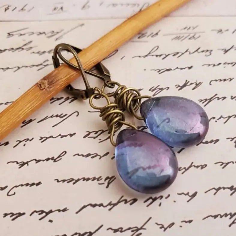 Cosmic crystal earrings