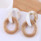 Vintage style knot earrings