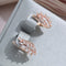 Elegant leaf-shaped earrings in bright color