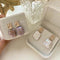 Elegant gold earrings with baroque pearls