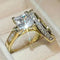 Shiny vintage ring set