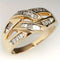 Irregular shiny vintage ring